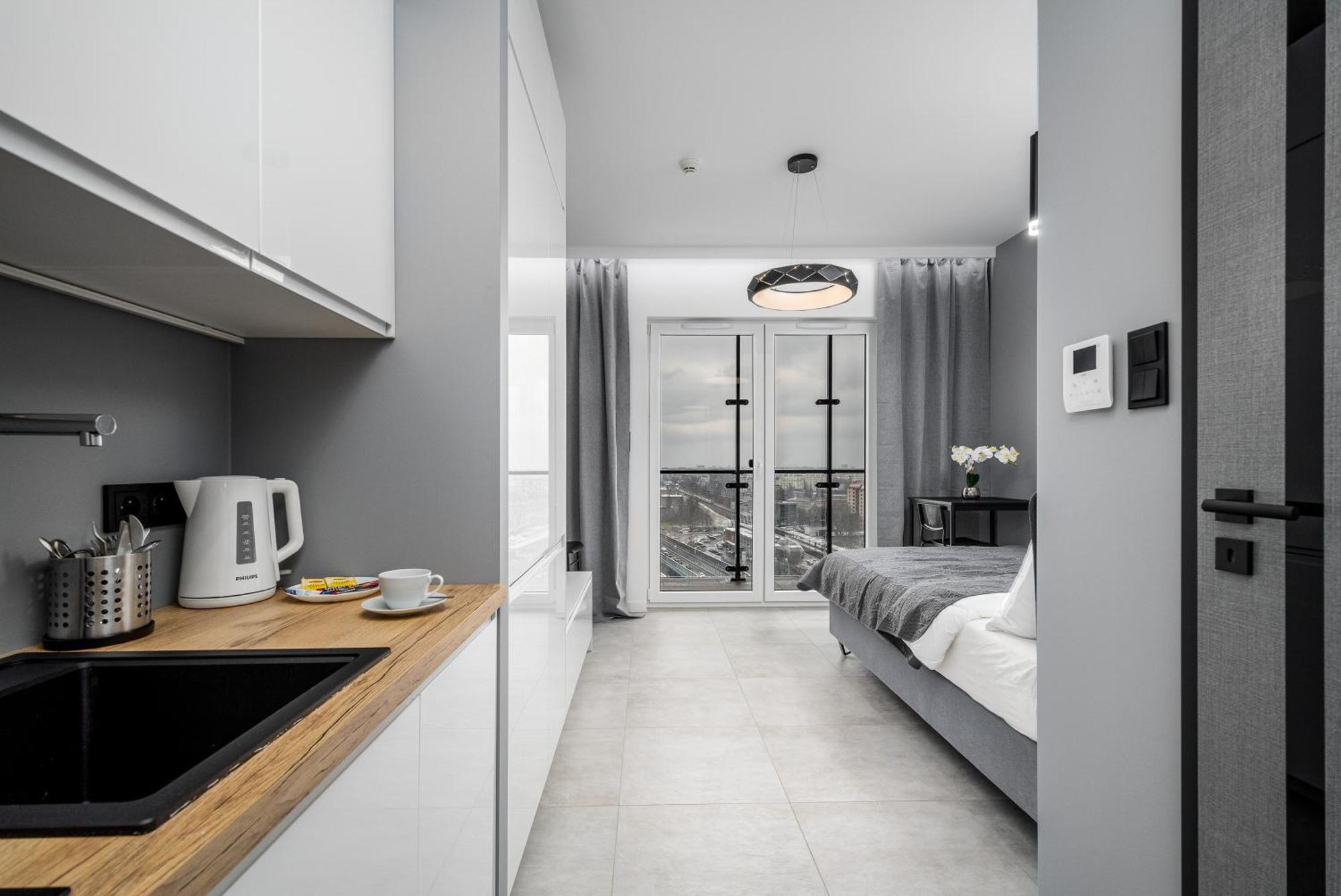 ורשה Apartamenty Dla Wszystkich Kasprzaka 29 מראה חיצוני תמונה