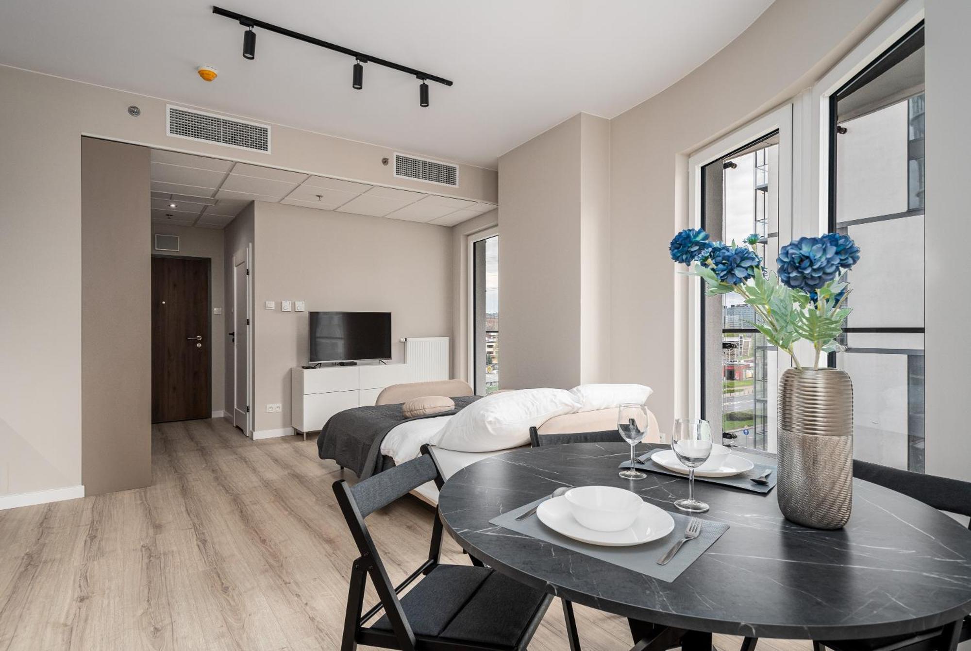 ורשה Apartamenty Dla Wszystkich Kasprzaka 29 מראה חיצוני תמונה